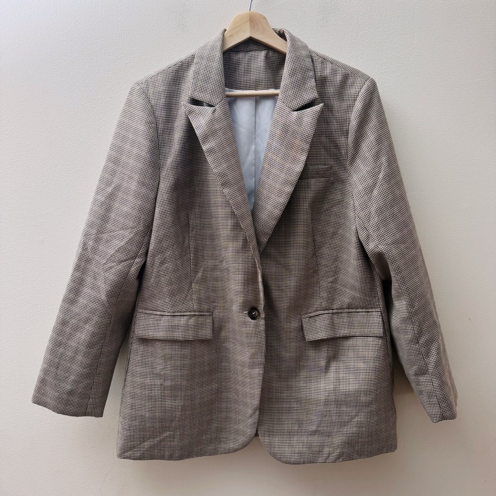 Houndstooth Women's Blazer